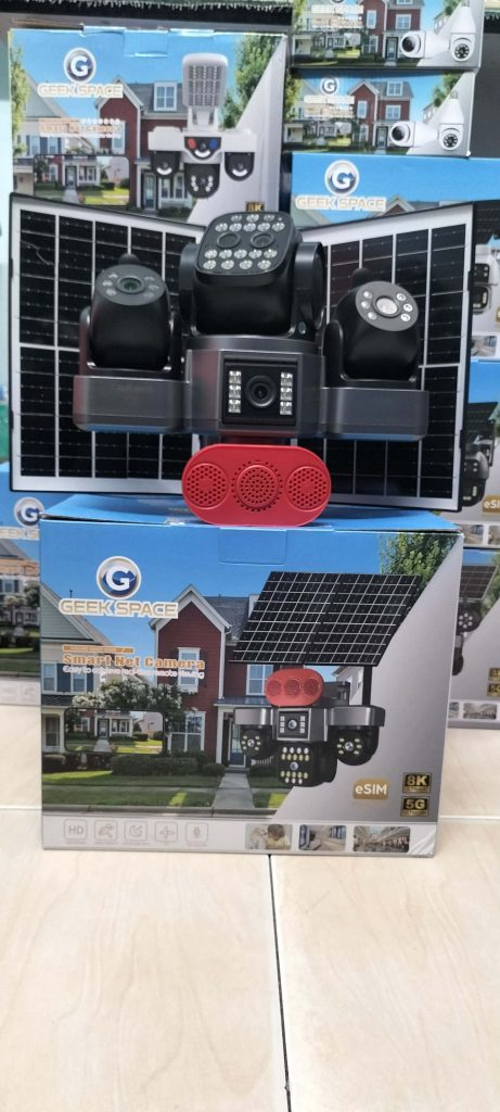 4 Lane Solar Camera (3PTZ) Geek Space