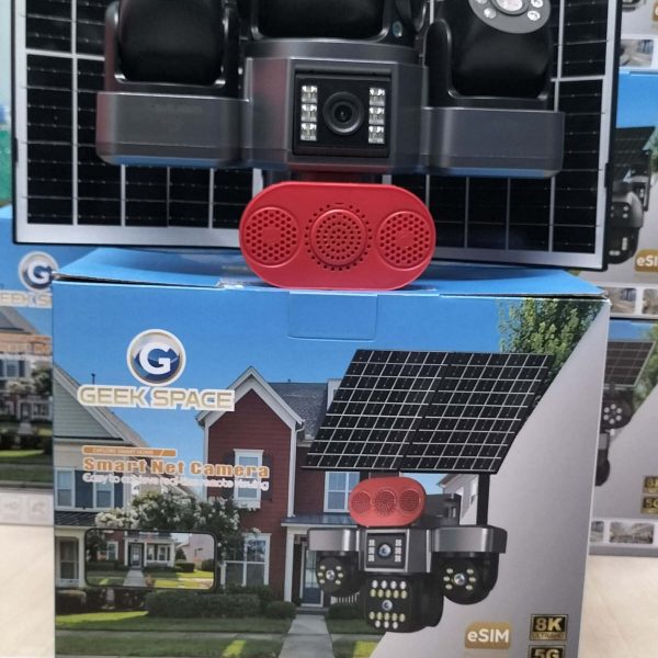 4 Lane Solar Camera (3PTZ) Geek Space