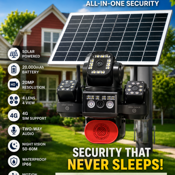 4 Lance Solar (Singal PTZ) Camera